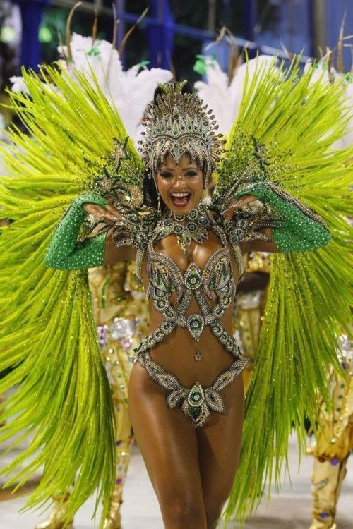 Costumes pour le carnaval de Rio de Janeiro
