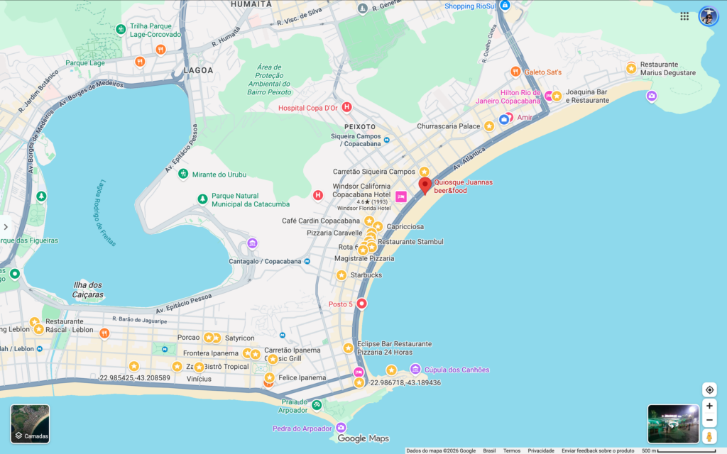Juanas copacabana